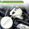 Nissan Patrol GQ Y60 2 x Rear Extended Brake Line Hose Kit (1988-1997)