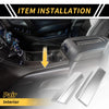 Toyota Tundra 2 x Interior Armrest Storage Cover Trims (2022–2024)