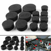 BMW R1200GS LC Adventure 13pcs Black Frame Cap Set (2013-2016)
