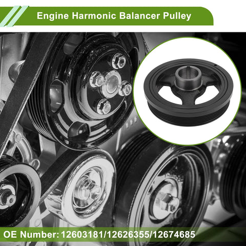 Chevrolet Traverse Engine Harmonic Balancer Crankshaft Pulley