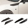 Toyota 86 Subaru BRZ Black Side Fender Fin Vent Trim (2012-2020)