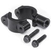 Universal Motorcycle - Black 7/8" Handle Bar Mirror Mount Clamp