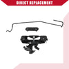 Dodge Ram Hood Latch Rod Release Handle & Retainer Clip Set