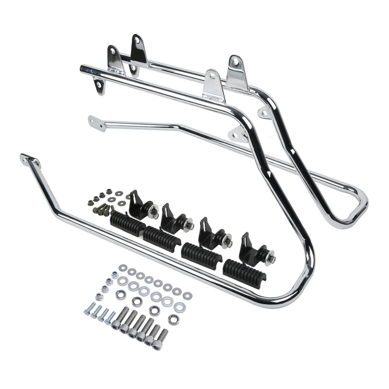 Harley Softail Saddlebag Conversion Brackets with Hardware