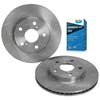 Corolla ZRE152 / 153 / 182 2 x Front Disc Rotors & GCT Brake Pads (2007–2018)