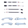 BMW X5 8pcs Chrome Outer Door Handle and Carrier Cable (2000–2007)