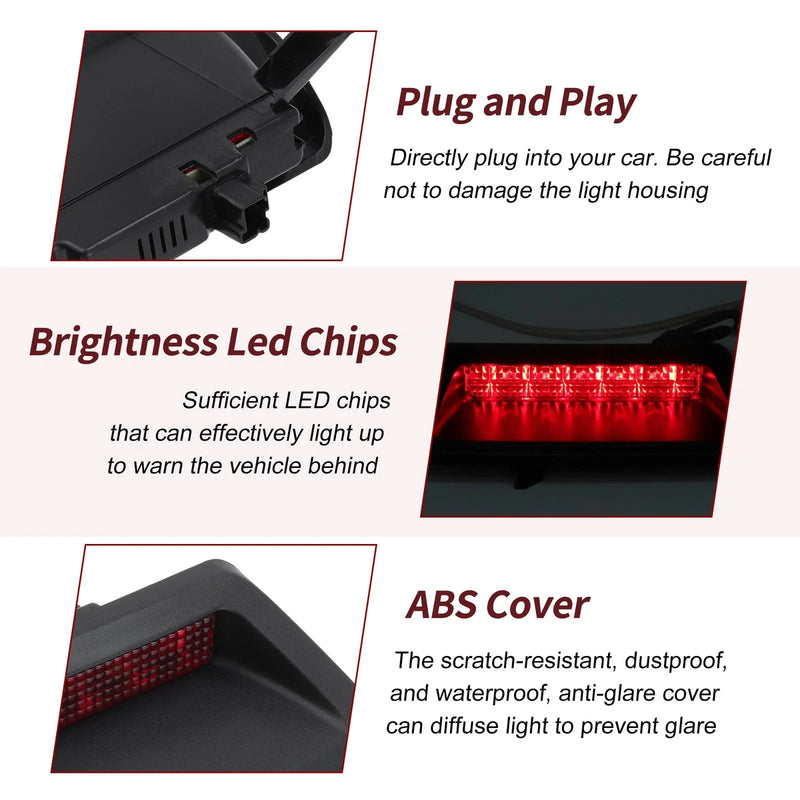 Chrysler 300 High Mounted LED Third Brake Light Lamp (2005-2007)