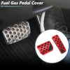 Jeep Grand Cherokee (2022-2025) Red Auto Foot Pedal Pads Covers