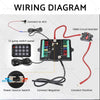 Polaris RZR Jeep SUV Boat Truck Smart RGB 12 Gang Switch Panel