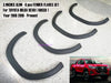Toyota Hilux Widebody 3" Matte Black Slim Fender Flares (2018-2020)