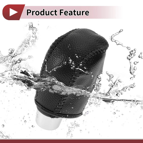 Hyundai Sonata (2011-2014) - Pebbled Black Car Gear Shift Knob Cover
