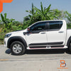Toyota Hilux Revo Widebody 18-20 Matte Black Smooth Fender Flare Arch