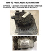 Toyota Camry ACV30R ACV36R ACV40R ACM20R 2AZ-FE Alternator (2006-2011)
