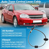Dodge Avenger & Chrysler 200 Auto Trans Gear Shifter Cable