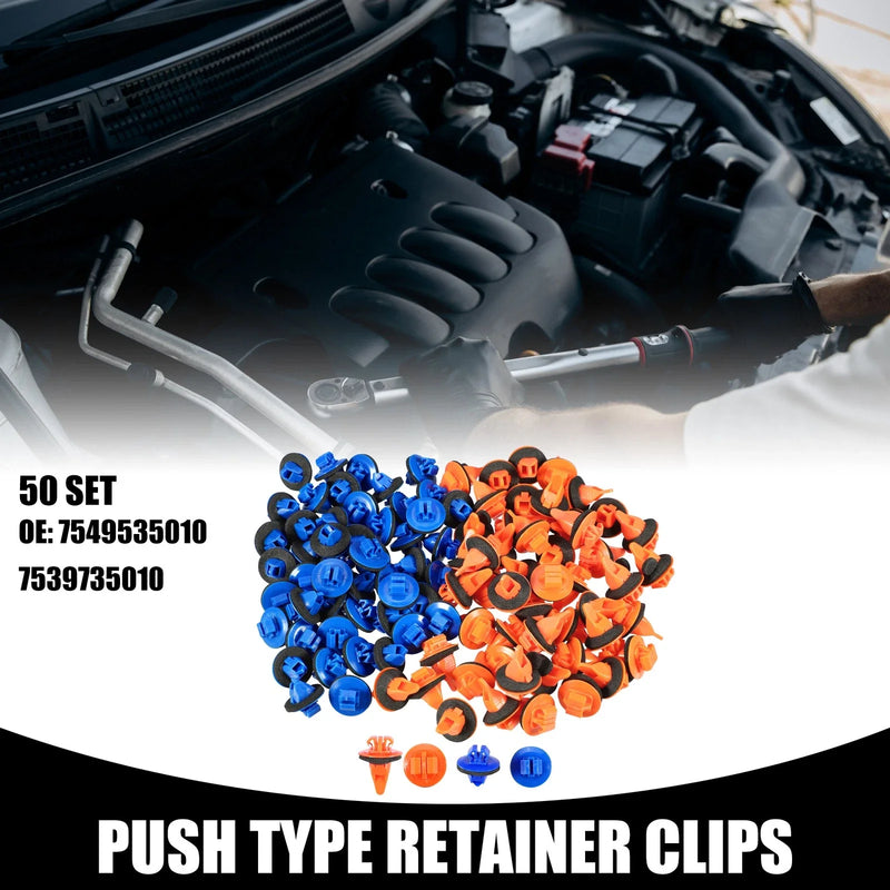 Toyota 4Runner 50 x Fender Flare Clips (2003–2023)