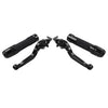 Kawasaki ZX6R ZX9R Folding Extendable Brake Clutch Lever Grip Set (2000-2002)