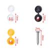 Car Number Plate Fixing Weather Resistant Plate Screws and Hinged Covers