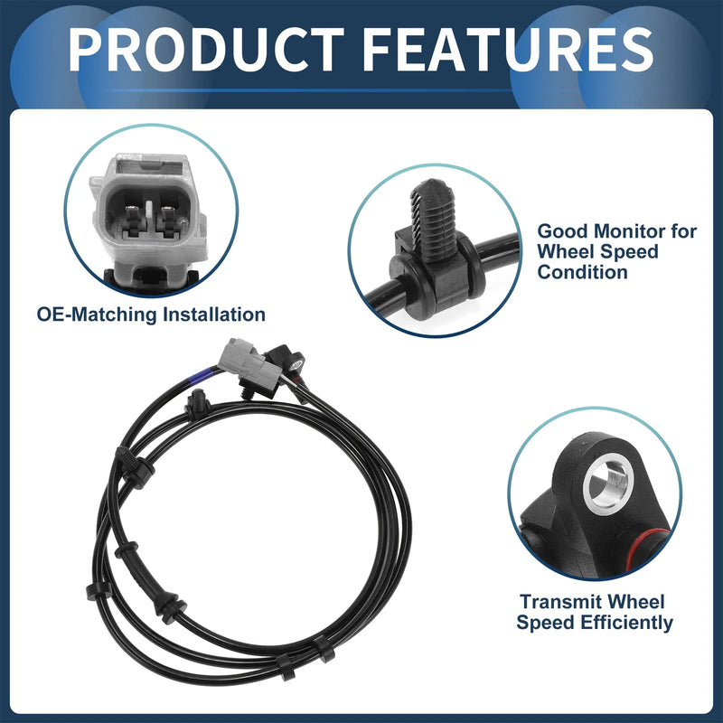 Dodge Ram 1500 ABS Wheel Speed Sensor (2010-2018)