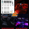 Dodge Car Interior Footwell Atmosphere Lamp 6M 1in9 RGB LED Light Strip
