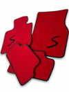 MINI Cooper S One Countryman Tailored Carpets Set Red Floor Mats (2010-2023)