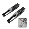 BMW HP4 S1000RR S1000R Black Rear Passenger Foot Pegs (2012-2020)
