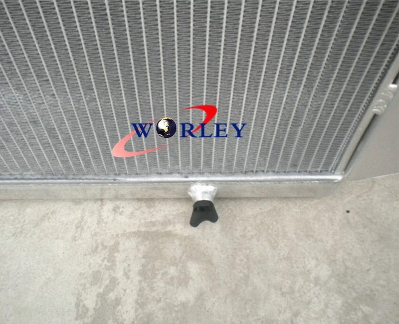 International Scout V8 Aluminum Radiator + Fan (1966-1969)
