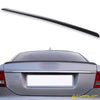 Audi A6 C6 Sedan (2005-2008) Matte Black Unpainted Boot Lip Spoiler