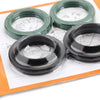 Kawasaki KX80 KX850 Z750 Fork Seal Ring Set with Dust Caps (1980-2015)