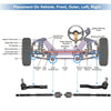 Toyota Corolla 6pcs Tie Rod End Links (2003-2008)