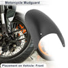 Motorcycle Front Splash Guard 22x11cm Wheel Cover