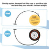 Chevy Avalanche Silverado 1500 Fuel Tank Filler Cap