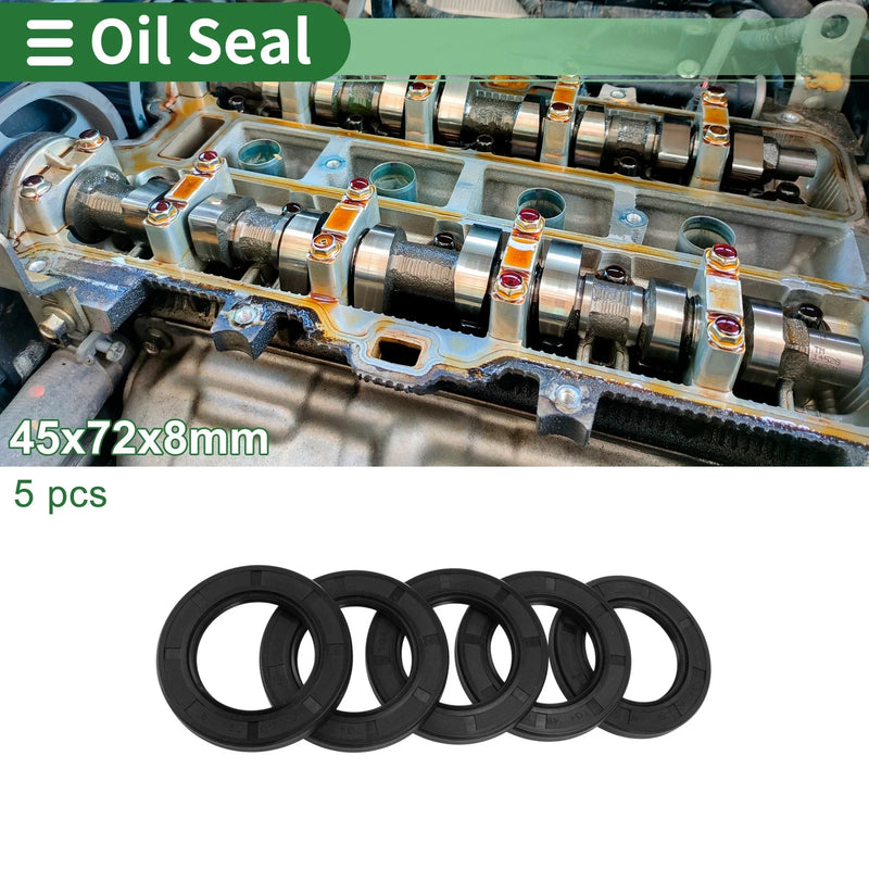 Rotary Shaft Oil Seal 45x72x8mm NBR Rubber High-Pressure Seal Ring