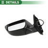 Nissan Rogue 2014-2020 Manual Folding Black Left Side Door Mirror