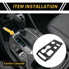 Ford Ranger Carbon Fiber Gear Shift Frame Panel Cover (2023-2024)