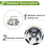 Toyota Tundra (2014-2021) Silver Plastic 1 Pc Wheel Center Cap