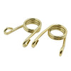Harley Davidson 2 x Gold Tone V Shape Chopper Solo Seat Springs