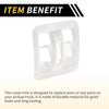 Jeep Wrangler JK JLU Dashboard Window Switch Cover Trim (2007-2023)