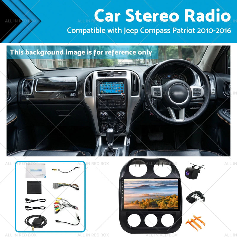 Jeep Compass Patriot Stereo Radio Head Unit (2006-2019)