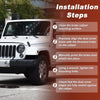 Jeep Wrangler JK Front Left & Right Brake Dust Shields (2018)