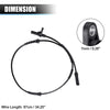 BMW 528i Base 3.0L Front Left Right ABS Wheel Speed Sensor