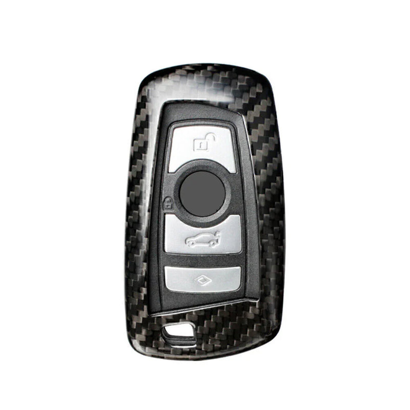 BMW 1 3 4 5 7 Series X3 Carbon Fiber Key Fob Shell Cover