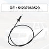 BMW 325i Base 3.0L Hood Release Cable Door Handle Cable
