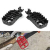 KOVE 450 Rally Black Anti-Slip Wider Rider Front Foot Pegs (2023)