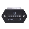 Engine Replacement Gauge Hour Meter Black Mechanical Accessories