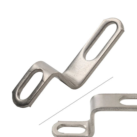 Motorcycle Universal Z-Shaped Mounting Exhaust Pipe Fixed Clamp