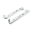 Harley Touring 1985-2008 Chrome Saddlebag Rail Support Brackets