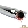 Harley Road King, Tri Glide Chrome Muffler Exhaust Pipe Silencer 19"