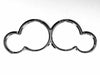 Peugeot 206 Chrome Gauge Ring Bezel (1998-2006)
