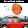 Jeep Wrangler Orange Aluminum Alloy ABS Gas Fuel Tank Cap Cover (2007-2017)