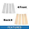 Toyota Tundra (2022-2023) Chrome Silver 4 Pcs Door Pillar Window Trim